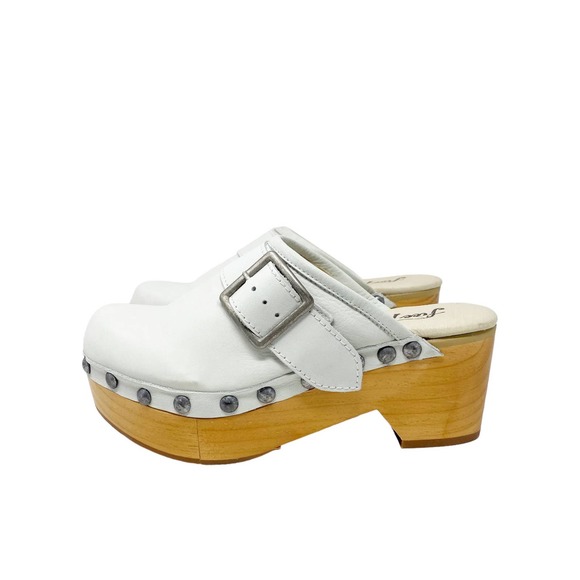 Free People Culver City Clog Cloud White Size 6 - Picture 7 of 13